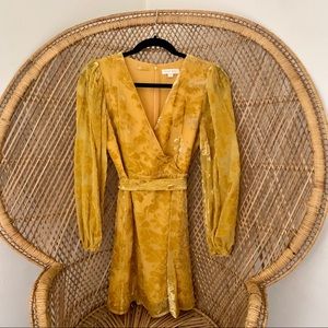 yumi kim royalty velvet dress